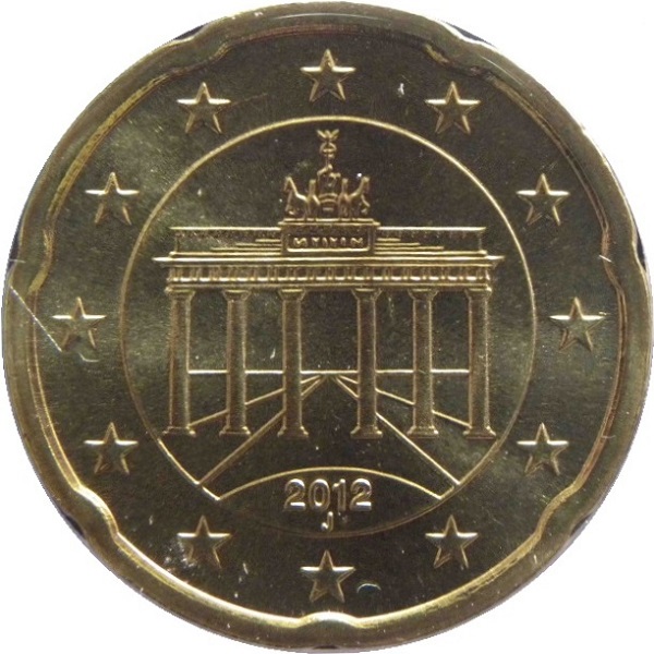 Германия 20 Евро цент