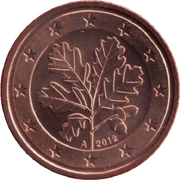 Германия 2 Евро цент