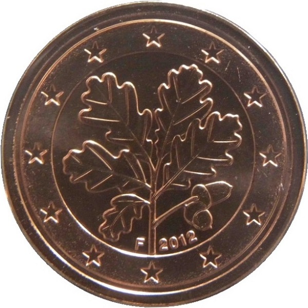 Германия 2 Евро цент