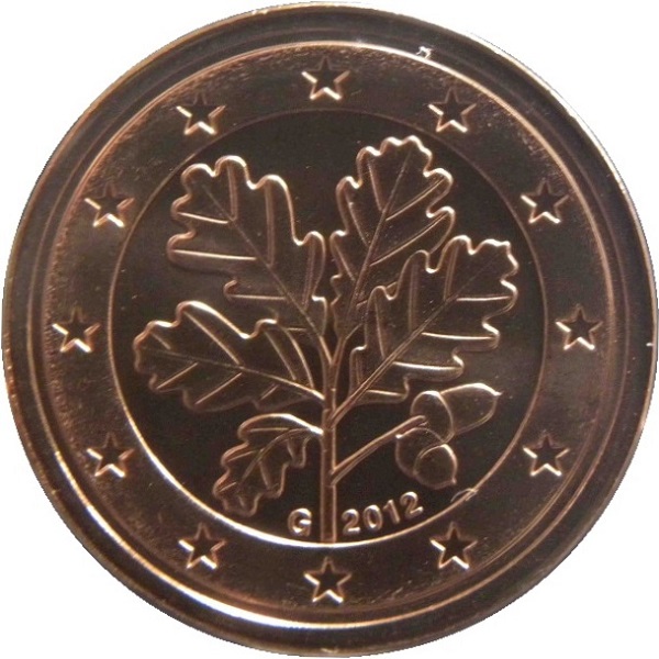 Германия 2 Евро цент