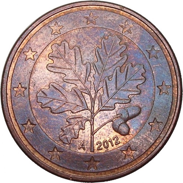 Германия 5 Евро цент