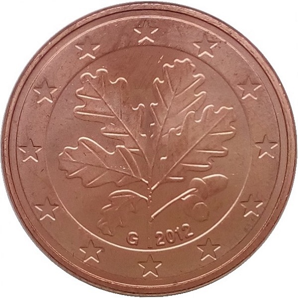 Германия 5 Евро цент