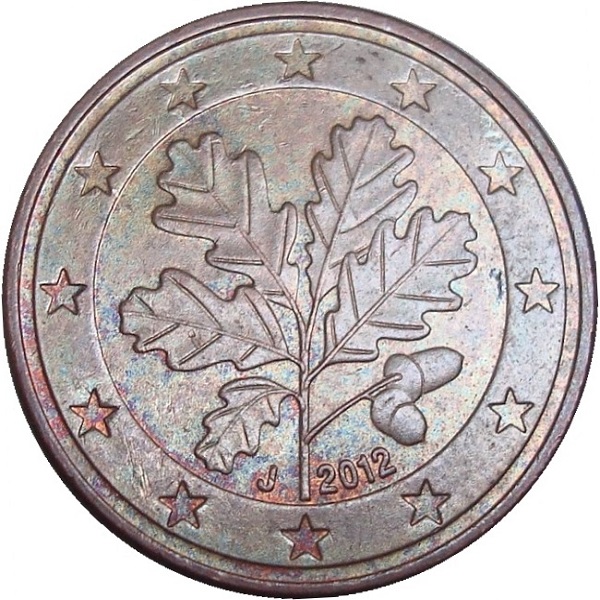 Германия 5 Евро цент