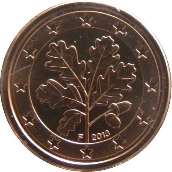 Германия 1 Евро цент