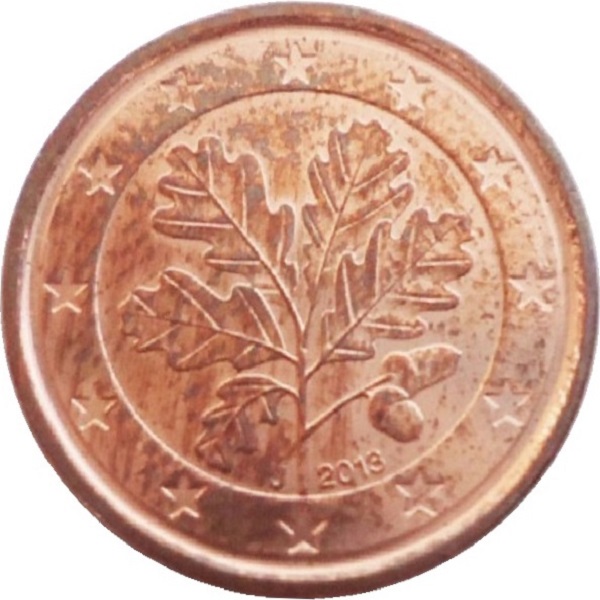 Германия 1 Евро цент