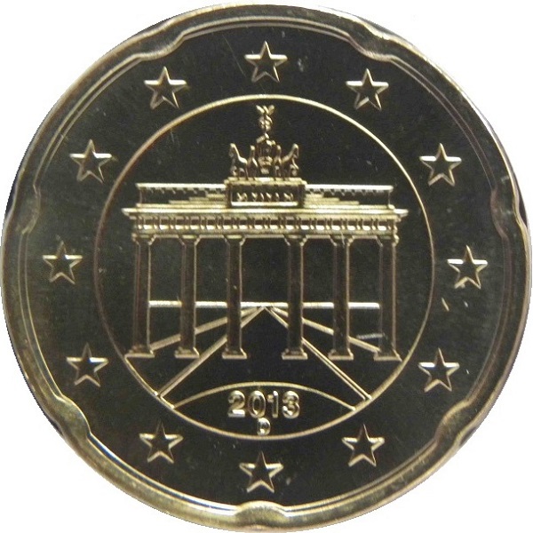 Германия 20 Евро цент