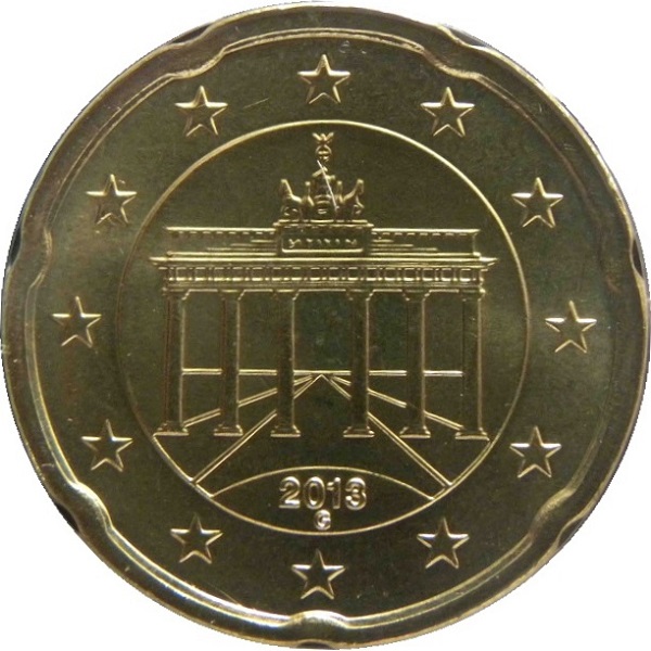 Германия 20 Евро цент