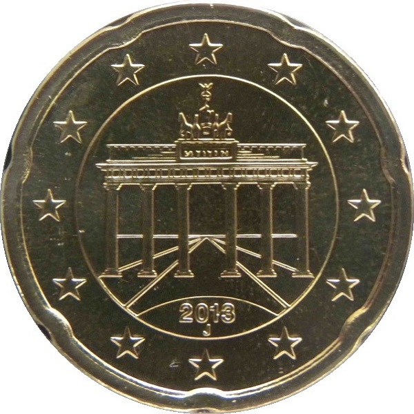 Германия 20 Евро цент