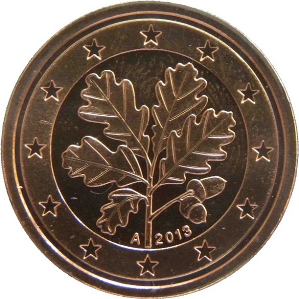 Германия 2 Евро цент