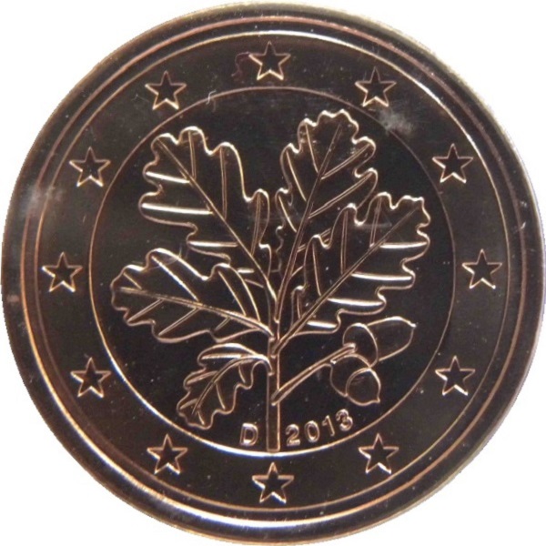 Германия 1 Евро цент