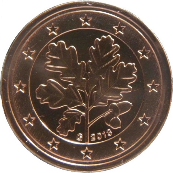 Германия 2 Евро цент