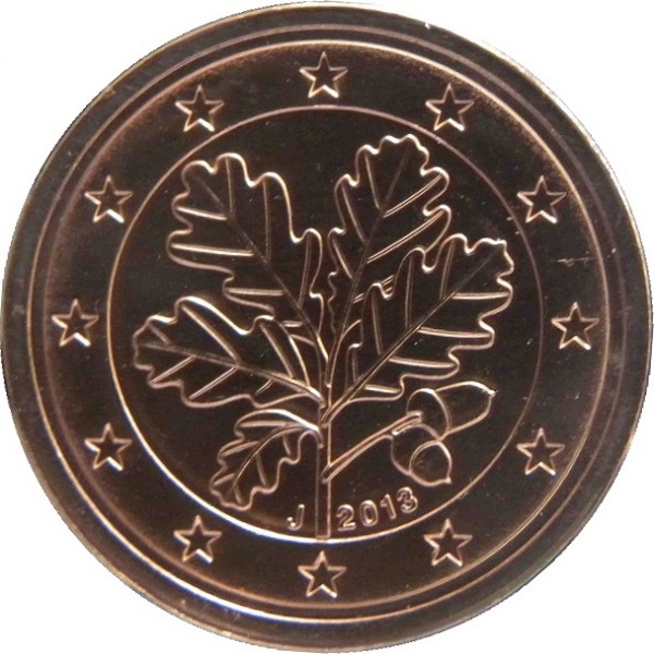 Германия 2 Евро цент