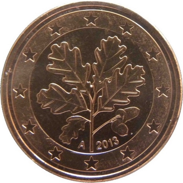 Германия 5 Евро цент