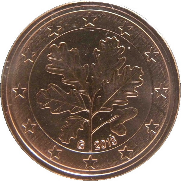 Германия 5 Евро цент