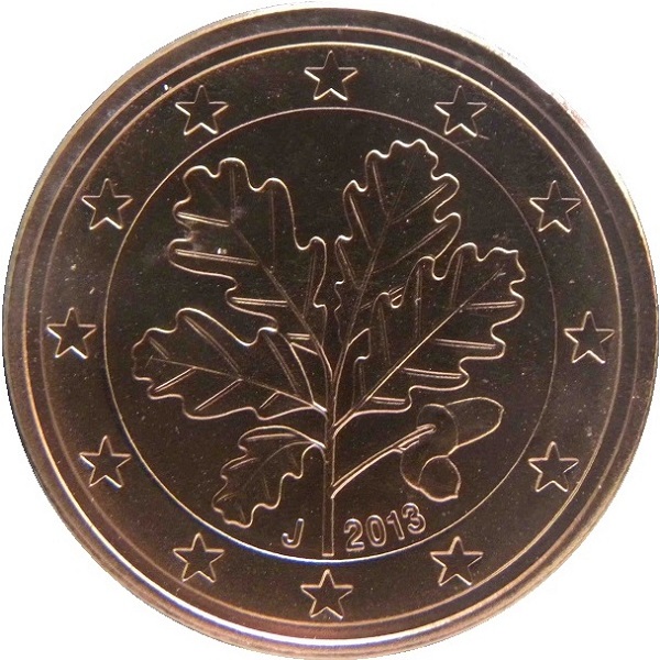 Германия 5 Евро цент