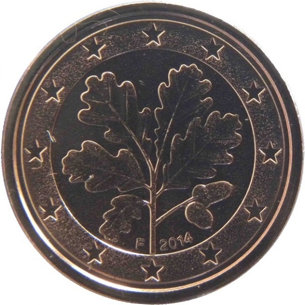 Германия 1 Евро цент