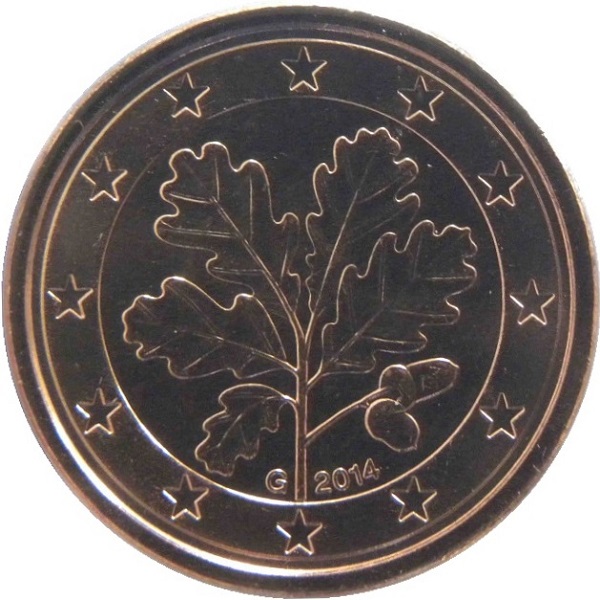 Германия 1 Евро цент