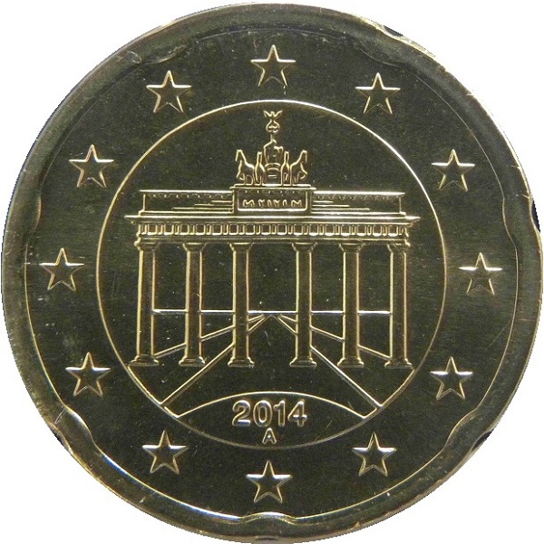 Германия 20 Евро цент