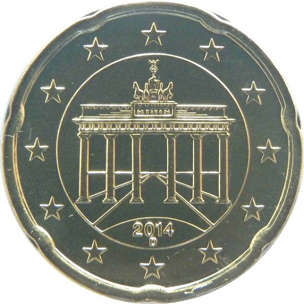 Германия 20 Евро цент