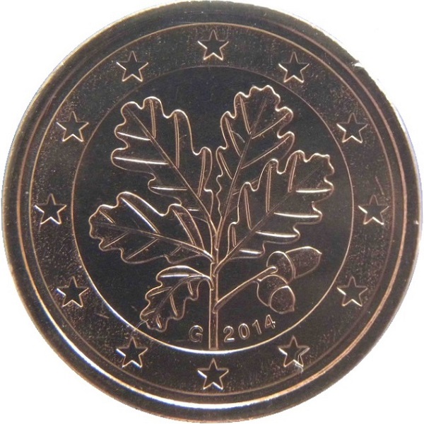 Германия 2 Евро цент