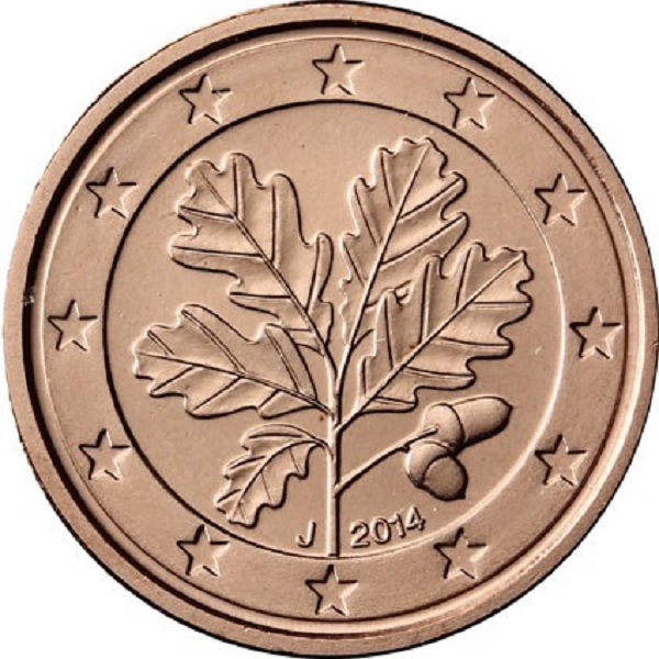 Германия 2 Евро цент