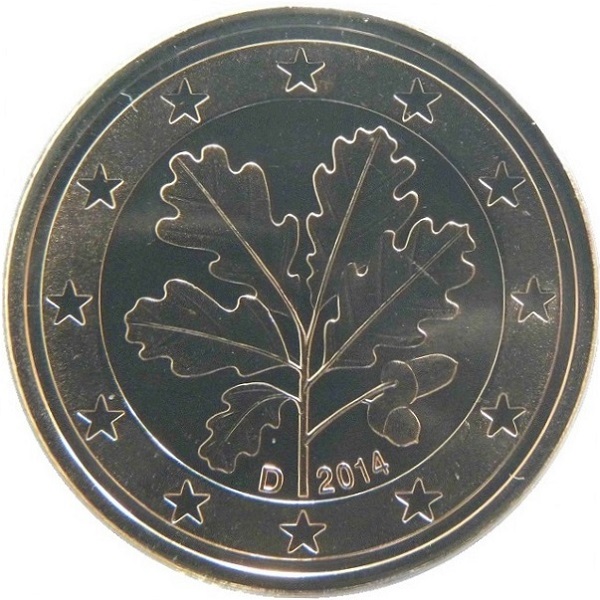 Германия 5 Евро цент