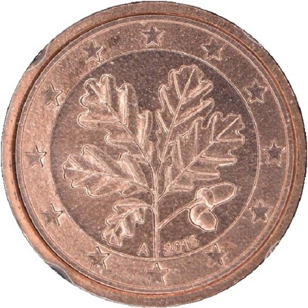 Германия 1 Евро цент