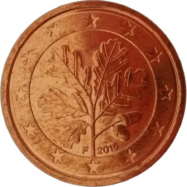 Германия 1 Евро цент