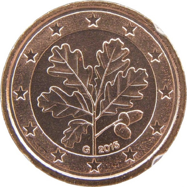 Германия 1 Евро цент