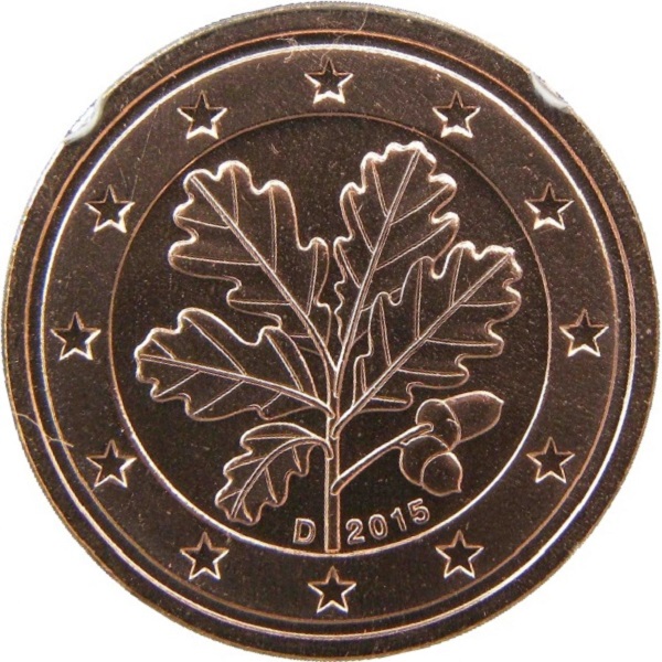 Германия 1 Евро цент