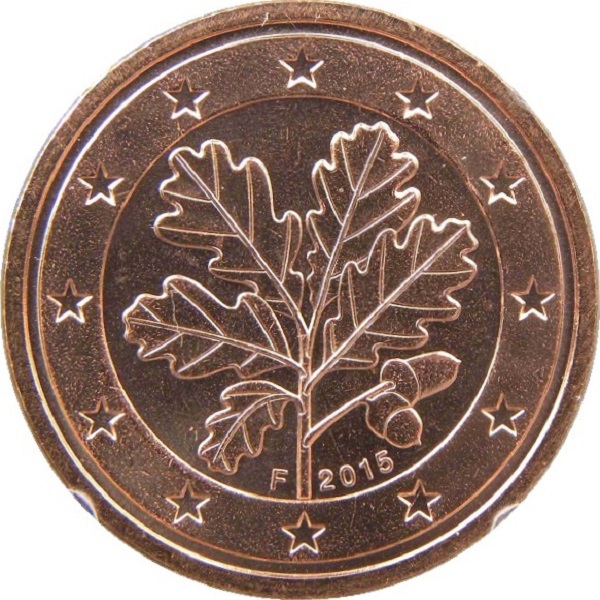 Германия 2 Евро цент