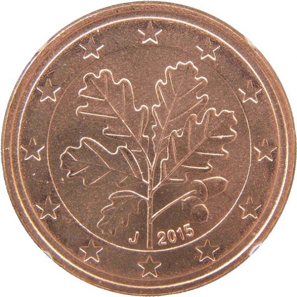 Германия 5 Евро цент