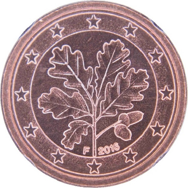 Германия 1 Евро цент