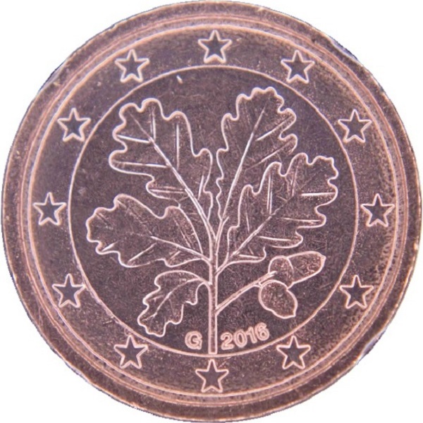 Германия 1 Евро цент