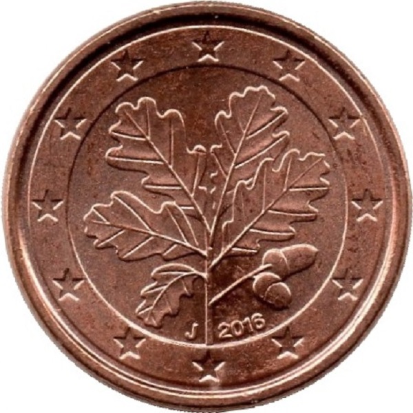 Германия 1 Евро цент