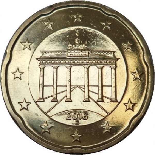 Германия 20 Евро цент