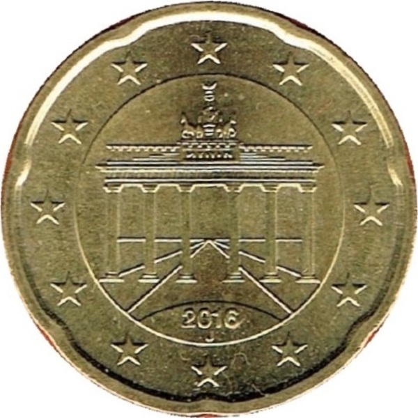 Германия 20 Евро цент