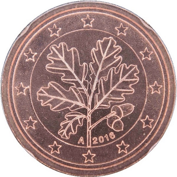 Германия 2 Евро цент