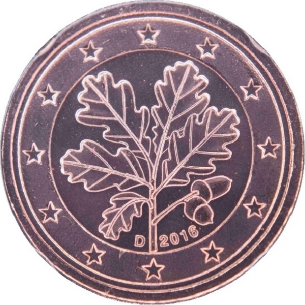 Германия 1 Евро цент