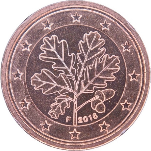 Германия 2 Евро цент