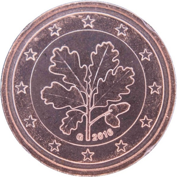 Германия 2 Евро цент