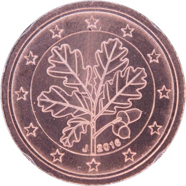 Германия 2 Евро цент