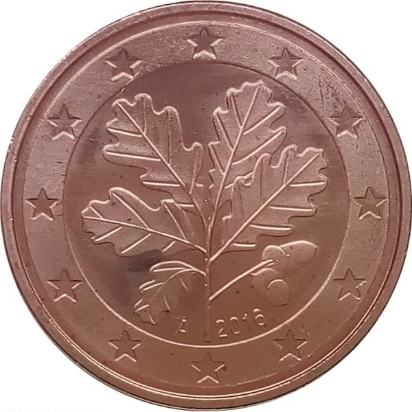 Германия 5 Евро цент