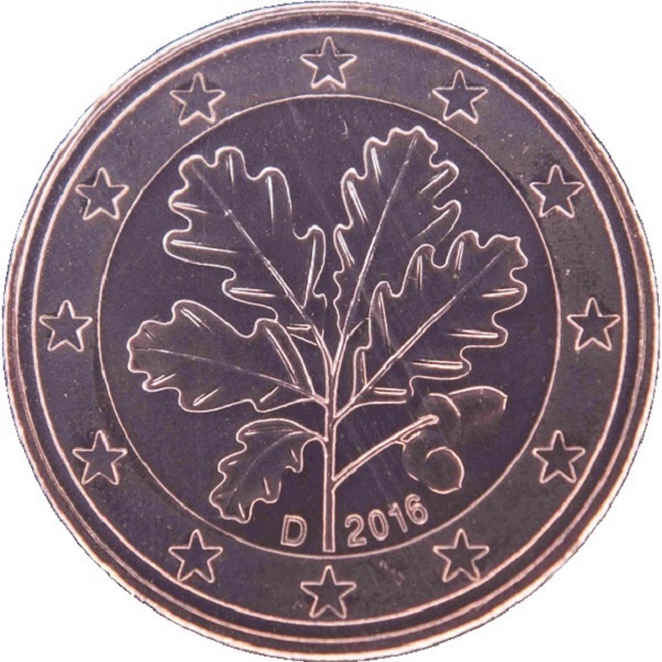 Германия 5 Евро цент