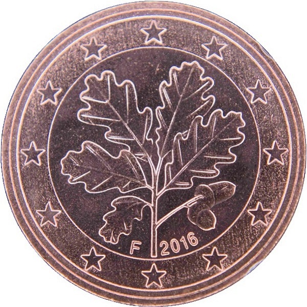 Германия 5 Евро цент