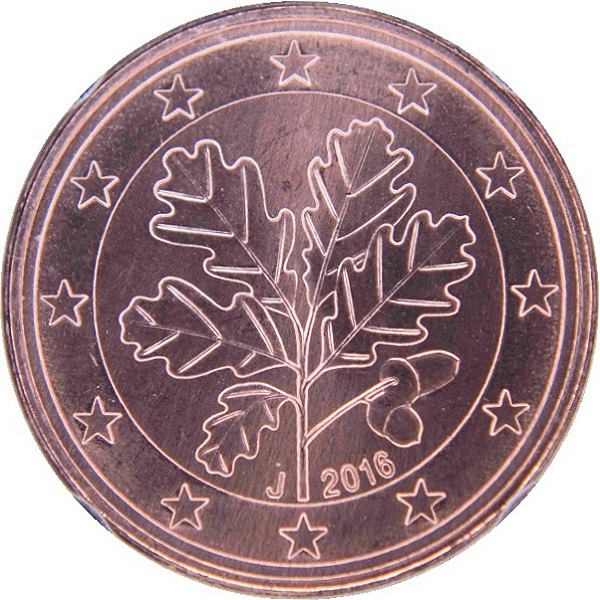 Германия 5 Евро цент