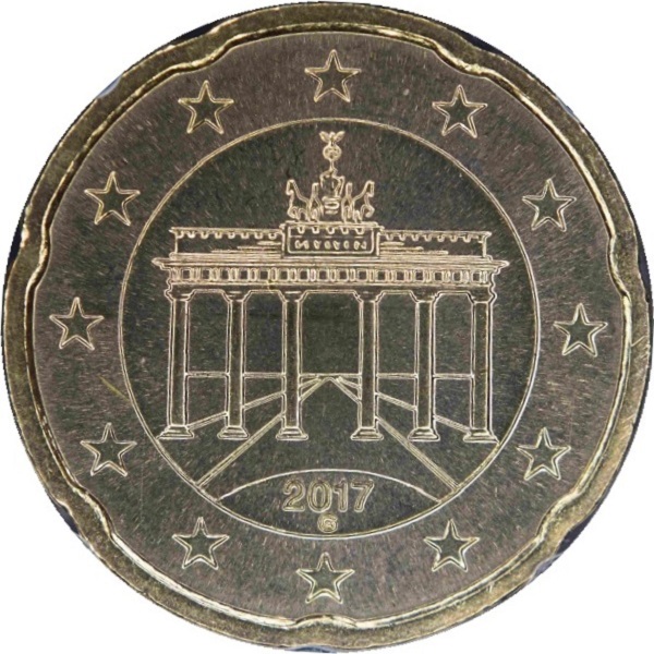 Германия 20 Евро цент