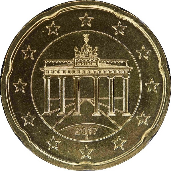 Германия 20 Евро цент