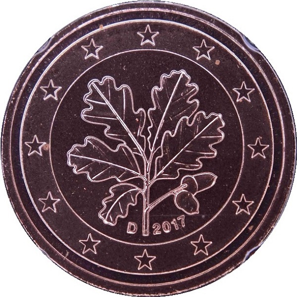 Германия 1 Евро цент