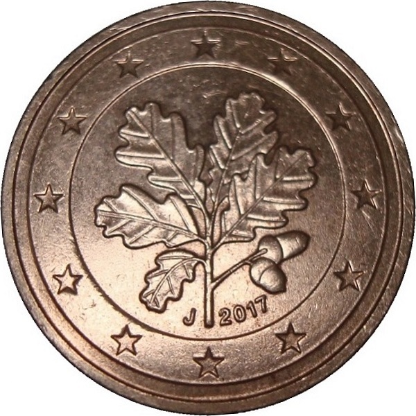 Германия 2 Евро цент